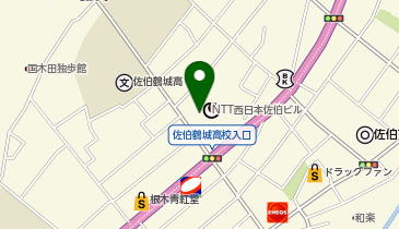 専修学校大分経理専門学校佐伯教室の地図画像