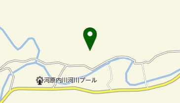 河原内へき地保育所の地図画像