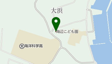 海辺こども園の地図画像