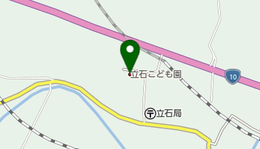 立石こども園の地図画像