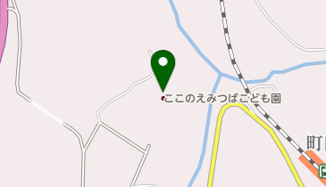 九重町立ここのえみつばこども園の地図画像