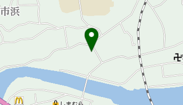 市浜こども園の地図画像