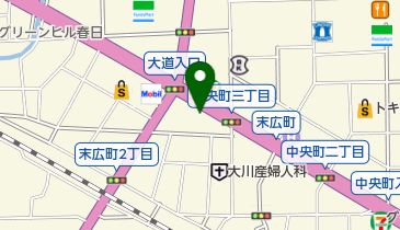 マイン高等学院の地図画像