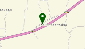 ユニバーサルホーム別府店の地図画像