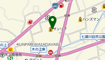 サンリブわさだの地図画像