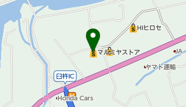 マルミヤストア野田店の地図画像