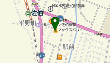 マックスバリュ佐伯駅前店の地図画像