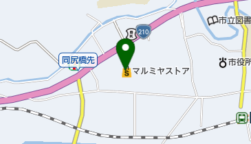 マルミヤストア挾間店の地図画像