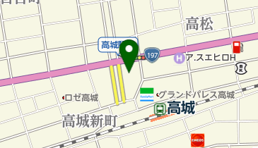 マルショク高城店の地図画像