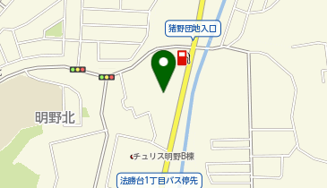 サンリブ明野の地図画像