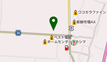 マルショク安岐店の地図画像