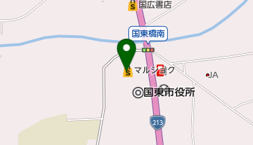 マルショク国東店の地図画像