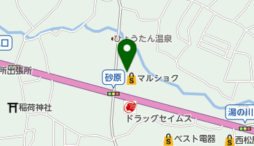 マルショクやまなみ店の地図画像