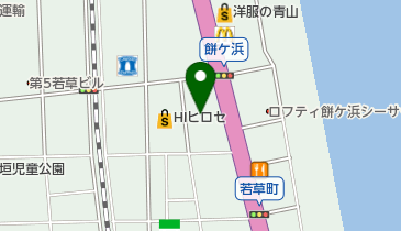 マルショク餅ケ浜店の地図画像