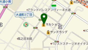 マルショク東大道店の地図画像