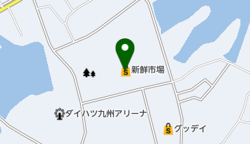 新鮮市場大貞店の地図画像