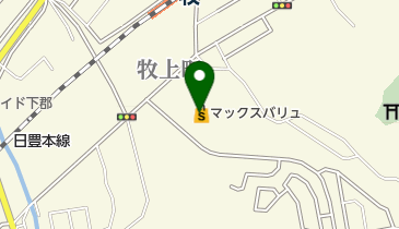 マックスバリュ桜坂店の地図画像