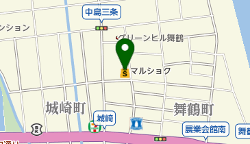マルショク舞鶴店の地図画像