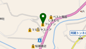 フレイン竹田店の地図画像