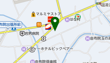 Aコープゆふいん店の地図画像