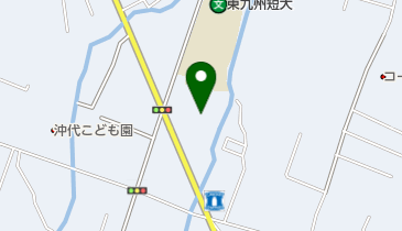 スーパー細川沖代店の地図画像