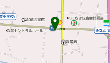 ショッピングプラザエースの地図画像