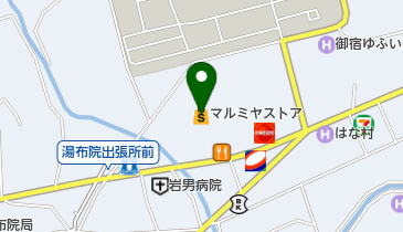 マルミヤストア湯布院店の地図画像