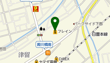 フレイン下郡店の地図画像