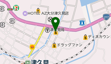 マルミヤストアつくみ店の地図画像