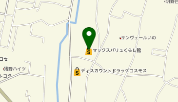 マックスバリュ猪野店の地図画像