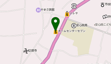 ホームセンターセブン安心院店の地図画像