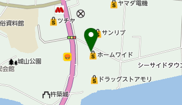 ホームワイド杵築店の地図画像