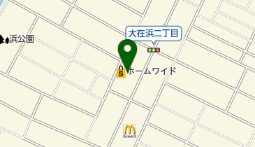 ホームワイド大在店の地図画像