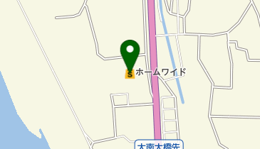 ホームワイド戸次店の地図画像