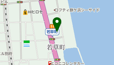 ホームプラザナフコ別府店の地図画像