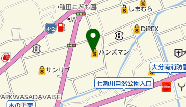 ハンズマンわさだ店の地図画像
