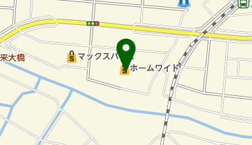 ホームワイドプラス賀来店の地図画像