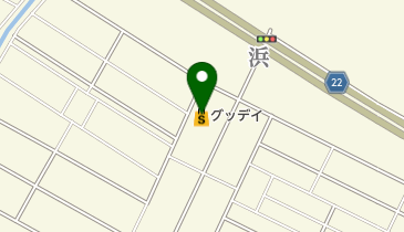 ホームセンターグッデイ大在店の地図画像