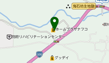ホームプラザナフコ別府鶴見店の地図画像