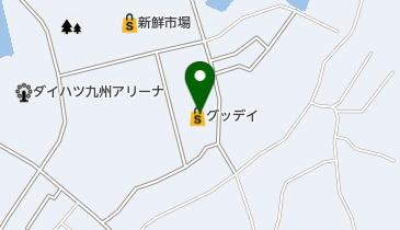 ホームセンターグッデイ中津大貞店の地図画像