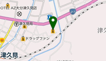 ディスカウントドラッグコスモス津久見店の地図画像