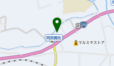 ドラッグセイムス由布挾間店の地図画像