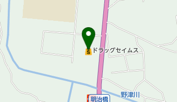 ドラッグセイムス臼杵野津店の地図画像