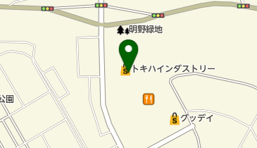 あけのアクロスタウンの地図画像