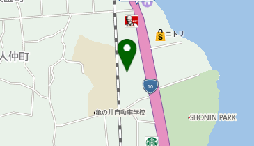 別府ファッションモールの地図画像