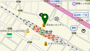 BEAMS大分の地図画像
