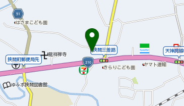 ワークマンプラス大分挾間店の地図画像