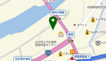 スーパースポーツゼビオ大分店の地図画像