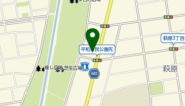 ゴルフパートナー大分店の地図画像