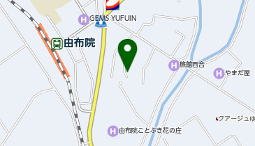 エディオンゆふいんオータニデンキの地図画像